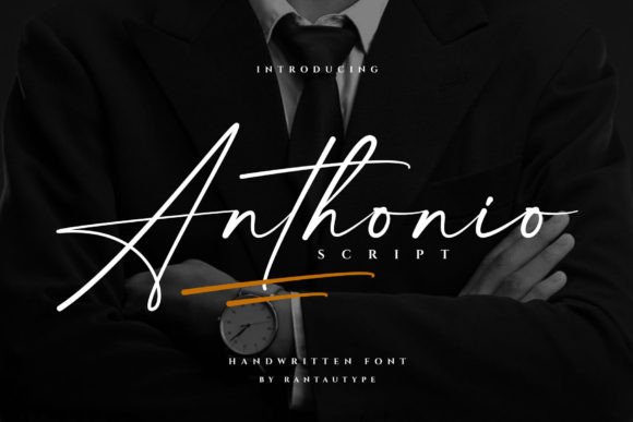Anthonio Script: A Charming Typeface for Elegant Branding