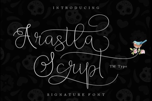 Arastla Script: A Stylish Signature Font for Modern Editorial Design