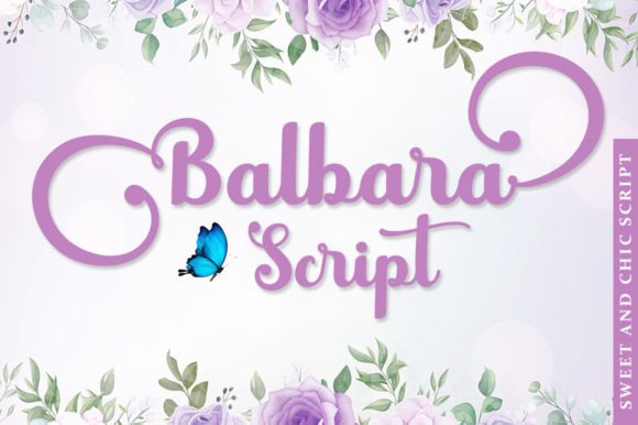 Balbara Script: Elevating Handmade Design with Elegant Typography