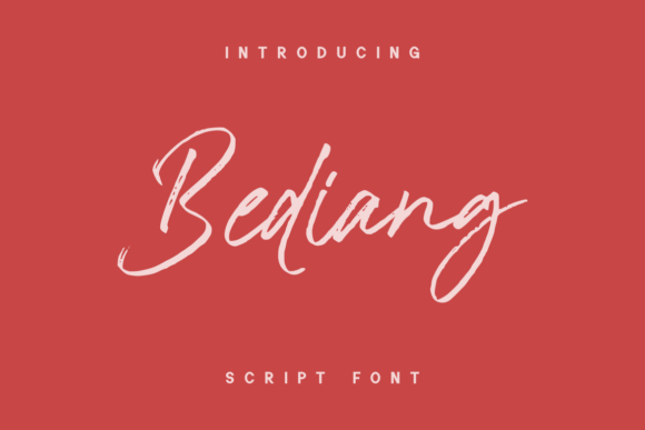 Bediang: A Quirky Handwritten Font That Adds Personality to Web Design