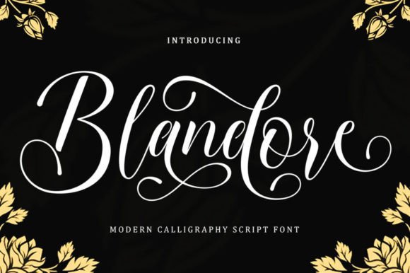 Blandore: A Handwritten Font That Elevates Your Brand’s Visual Identity