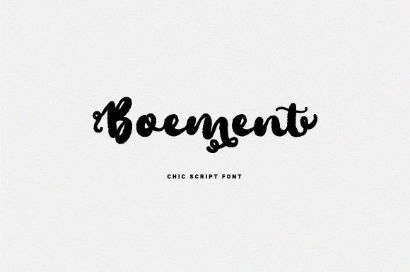 Boement: A Chic Handwritten Font for Elegant Editorial Design