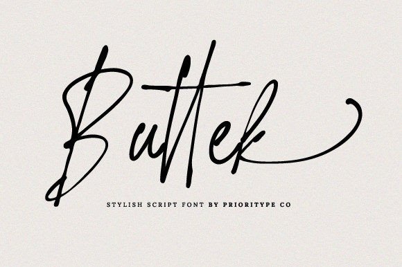 Buttek: A Delicate Typeface for Elegant Editorial Design