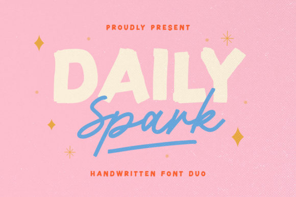 Daily Spark Font: Elevate Your Craft & Product Designs with Style