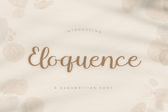 Eloquence: A Fresh Script Font for Modern Editorial Design