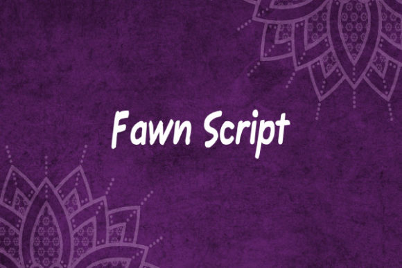 Fawn Script: A Handwritten Font That Brings Warmth to Editorial Design