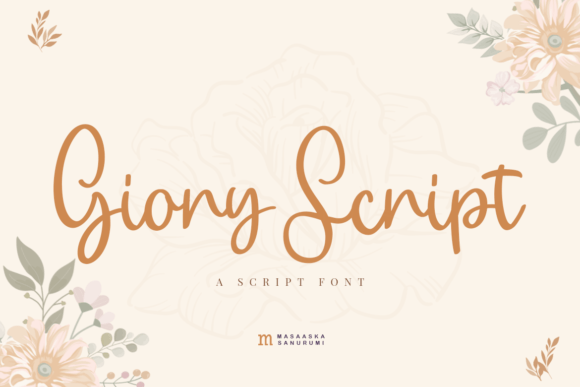 Giory Script: A Modern Script Font for Editorial Design and Digital Publishing