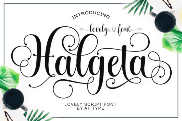 Halgeta Lovely Script: The Romantic Typeface That Elevates Campaign Visuals