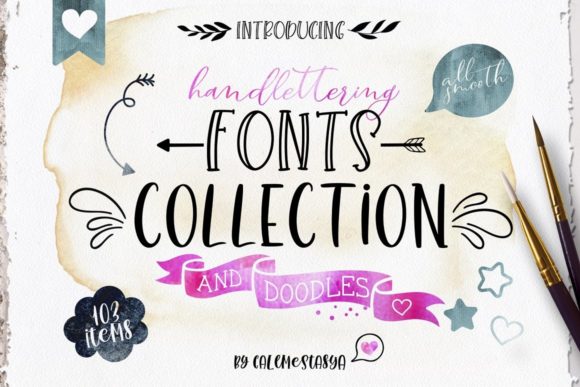 Handlettering Fonts Collection: A Designer’s Review for Real Editorial Projects