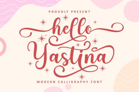 Hello Yustina Script: The Handwritten Typeface That Elevates Campaign Visuals