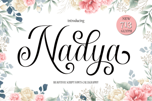 How I Used Nadya: A Handwritten Font for Real Branding Projects