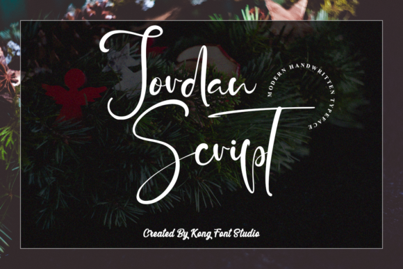 Jordan Script: A Playful Handwritten Font for Modern Marketing Visuals