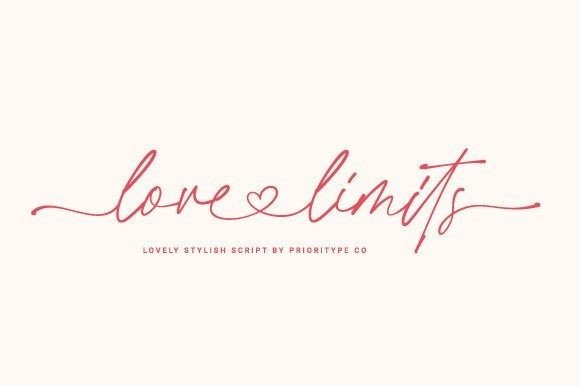 Love Limits: The Handwritten Font That Elevates Campaign Visuals