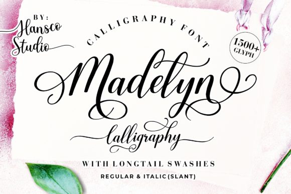 Madelyn Calligraphy: A Modern Script Font for Social Media and Brand Campaigns