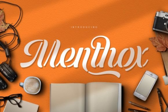 Menthox Font: Elevate Your Brand with a Unique Script Typeface