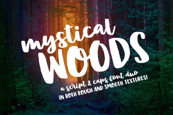 Mystical Woods Font: Elevate Your Brand with a Touch of Natural Elegance
