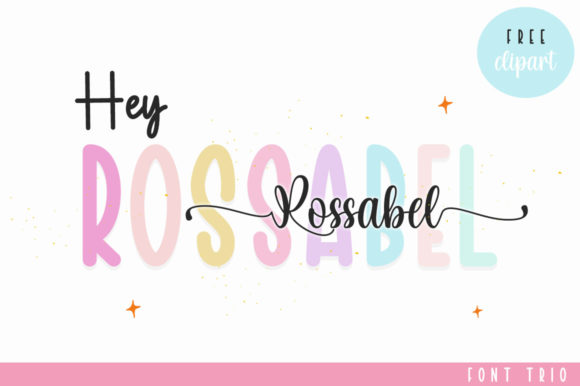 Rossabel: A Chic Handwritten Font for Crafters and Product Designers