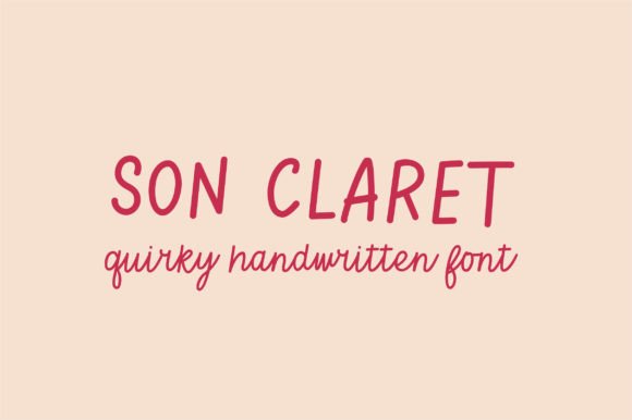 Son Claret: A Modern Script Font for Scroll-Stopping Digital Campaigns