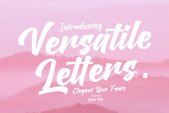 Versatile Letters Duo Script: A Maker’s Dream Typeface for Handmade Labels & Creative Designs